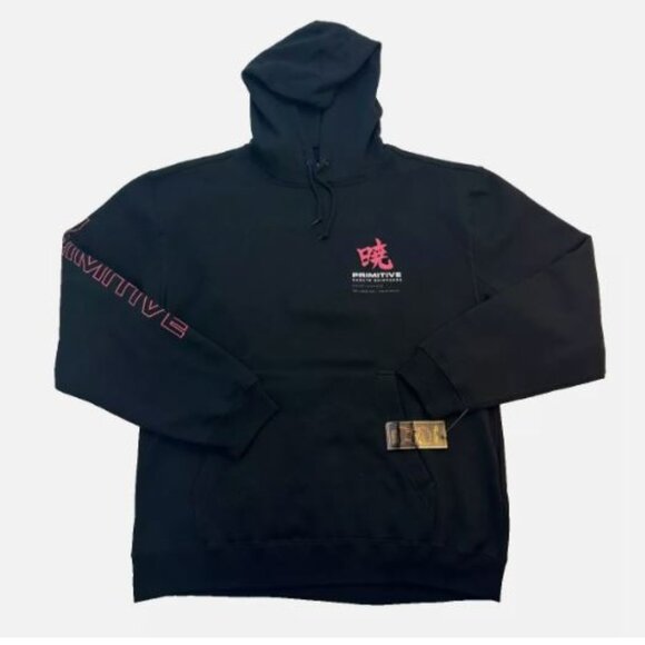 Primitive Skateboarding Naruto Shippuden Men's KAKUZU Hoodie Size XL Black New - Picture 1 of 13